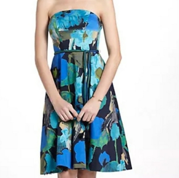 Anthropologie Dresses & Skirts - ANTHROPOLOGIE VANESSA VIRGINIA STRAPLESS DRESS